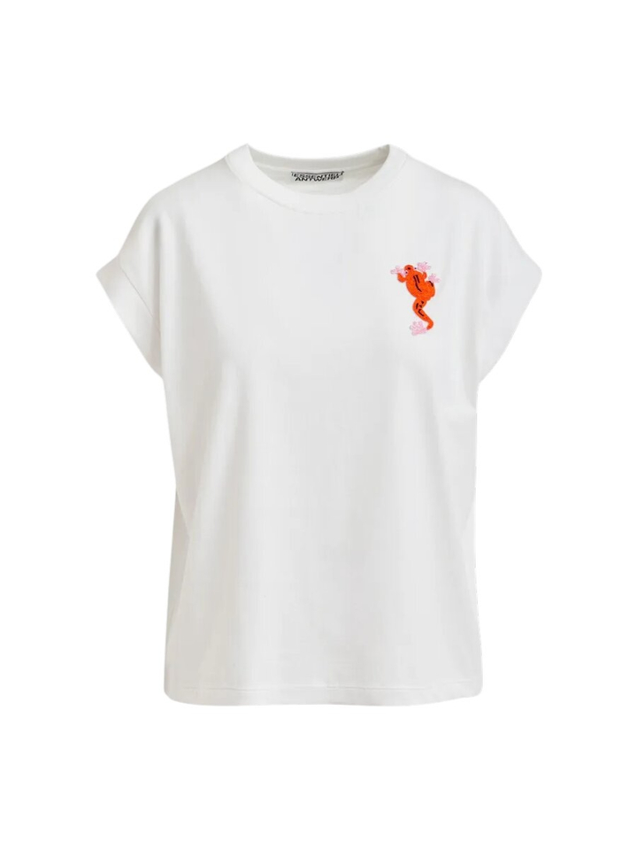 Witte t-shirt Jungala Essentiel 