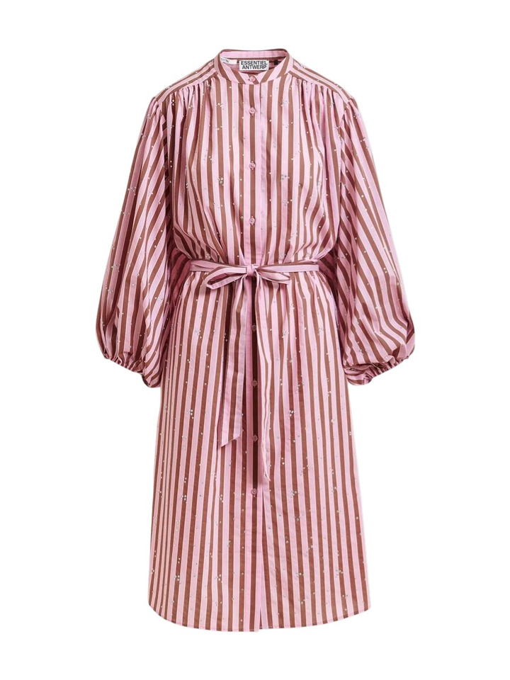 Gestreept shine hemdkleed Jodianna Essentiel