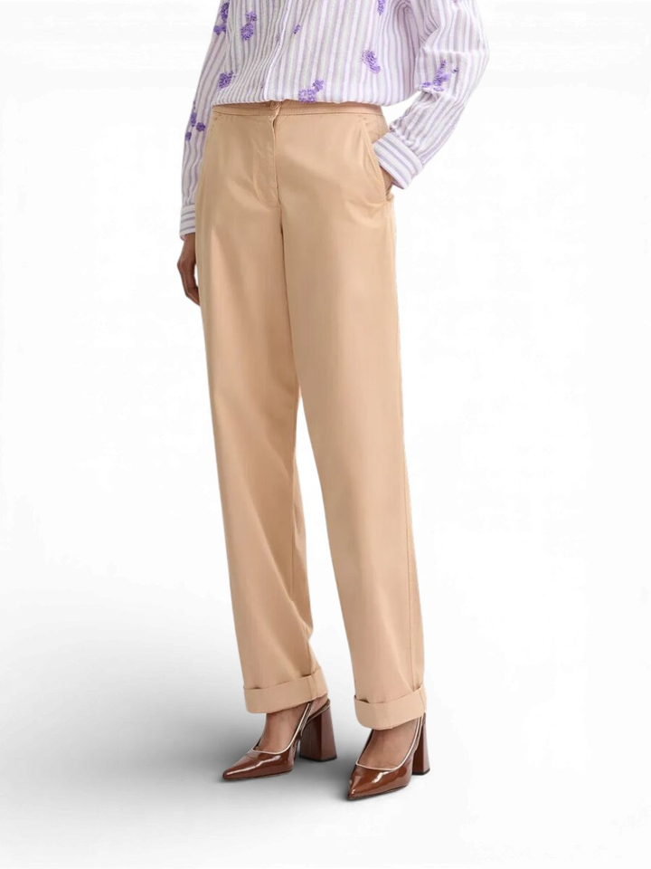 Zalm roze broek Essentiel 