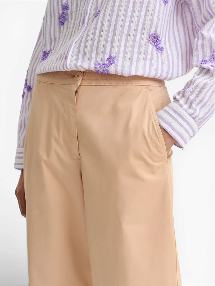 Zalm roze broek Essentiel 