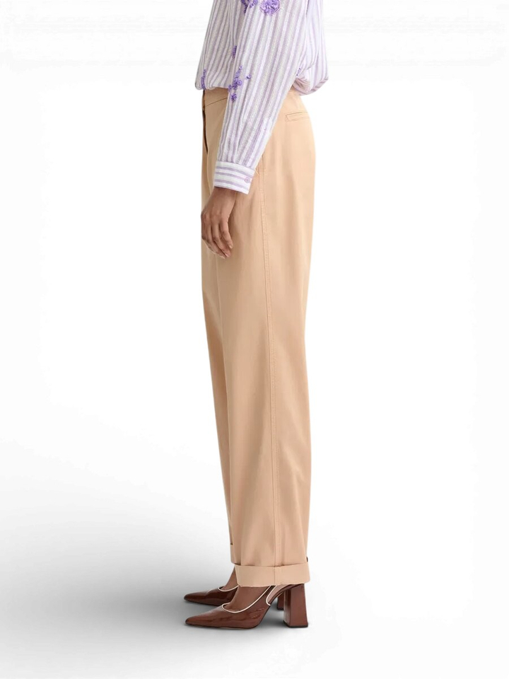 Zalm roze broek Essentiel 
