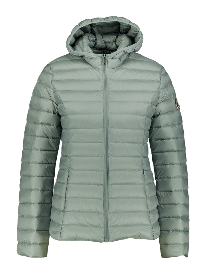 Groene padded jas met kap Cloe Jott 