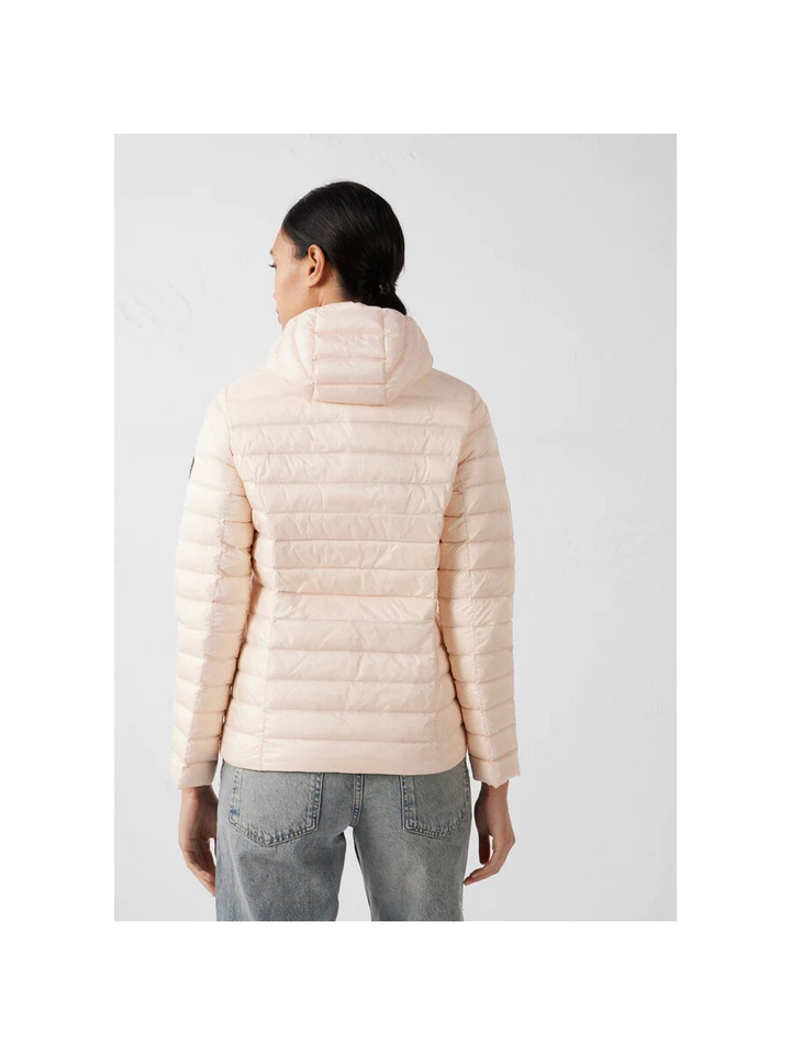 Roze padded jas met kap Cloe Jott 