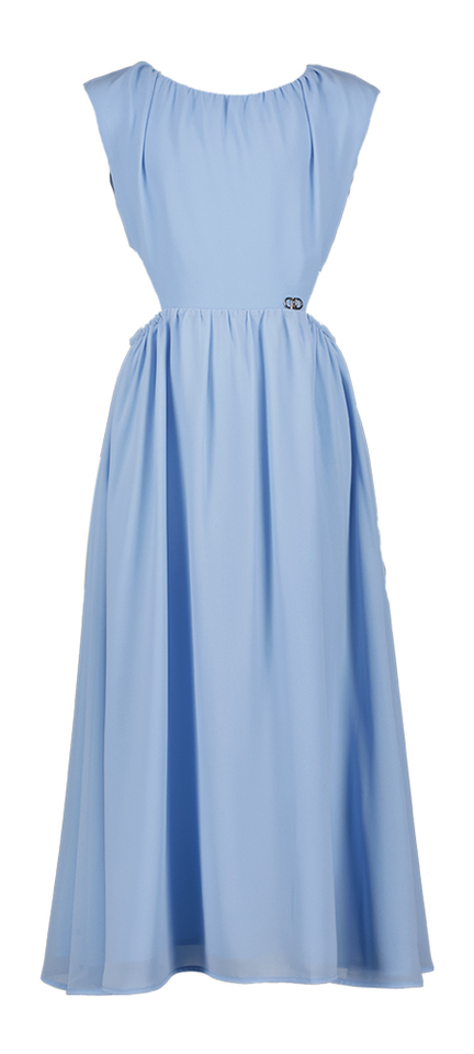Blauwe jurk zonder mouwen  Liu Jo