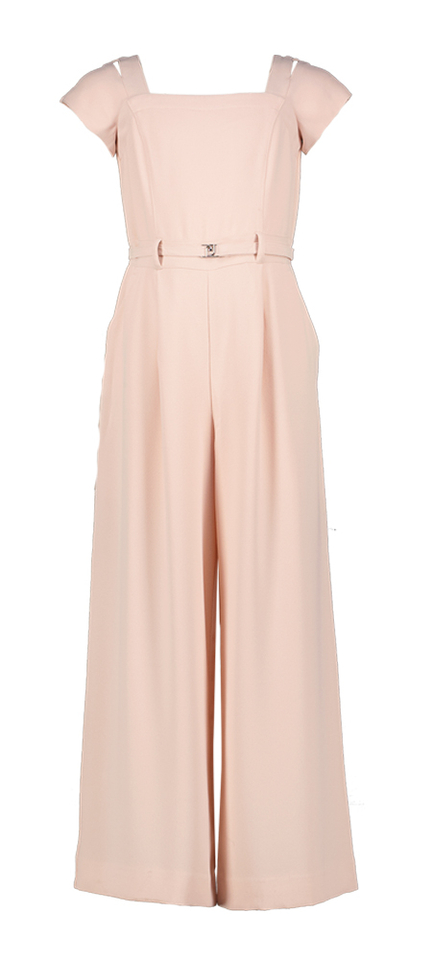 Roze jumpsuit met riem Liu Jo