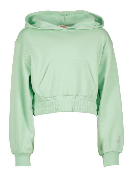 Groene sweater met kap Liu Jo
