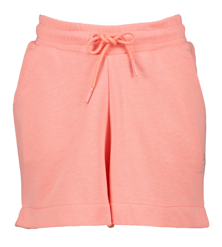 Koraalkleurige sweater short Liu Jo