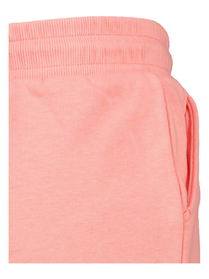 Koraalkleurige sweater short Liu Jo