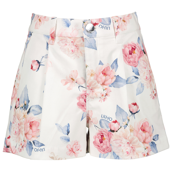 Witte bloemenshort Liu Jo 