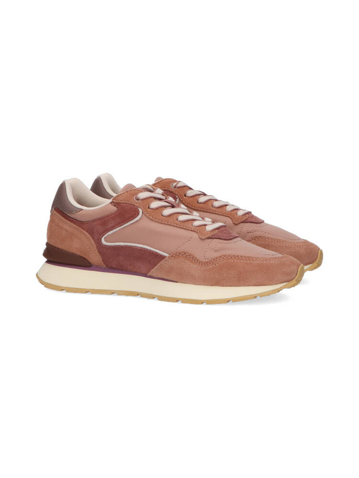 Terracotta lage sneakers City Hoff