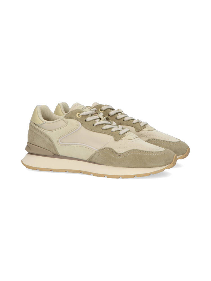 Olive lage sneakers City Hoff