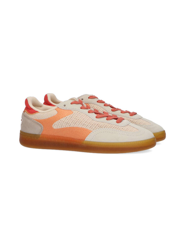 Orange lage sneakers Parc Crochet Hoff