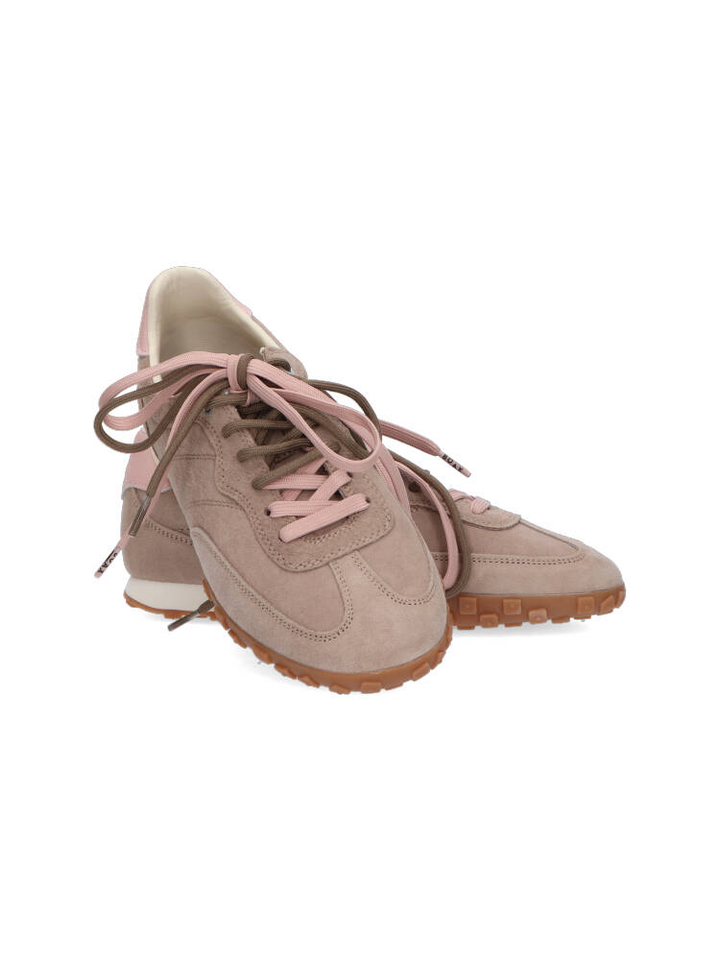 Taupe lage sneakers Strike Boax
