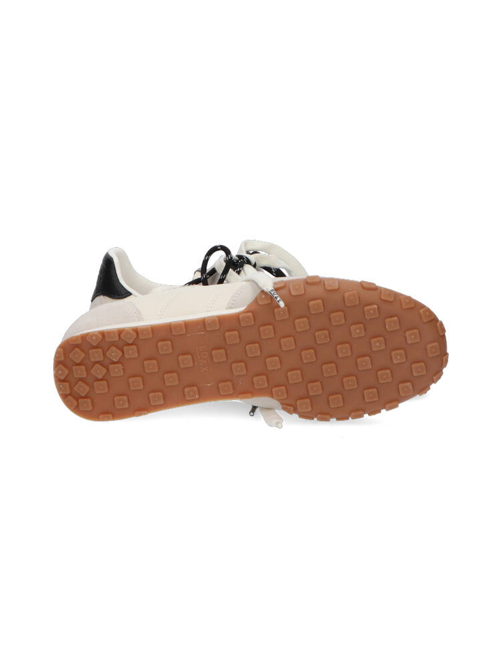 Grijs met crème lage sneakers Strike Boax Studio