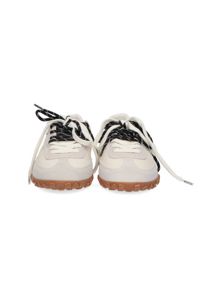 Grijs met crème lage sneakers Strike Boax Studio