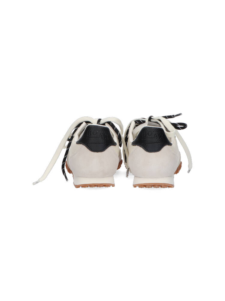 Grijs met crème lage sneakers Strike Boax Studio