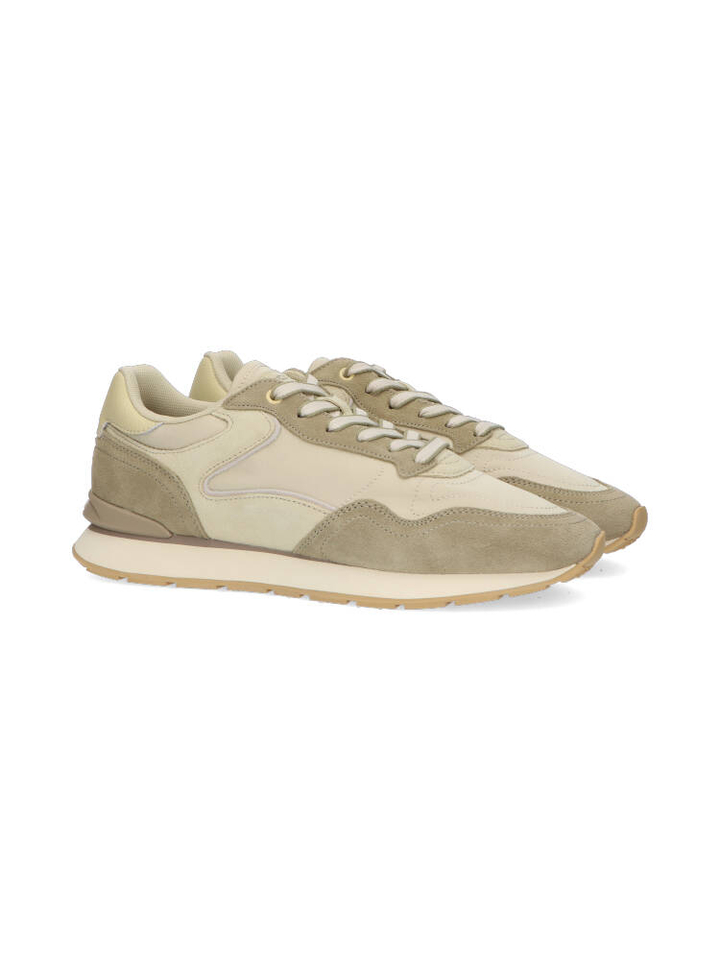 Olive lage sneakers City Hoff