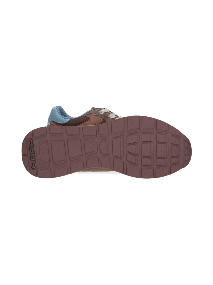 Chocolade lage sneakers City Retro Hoff