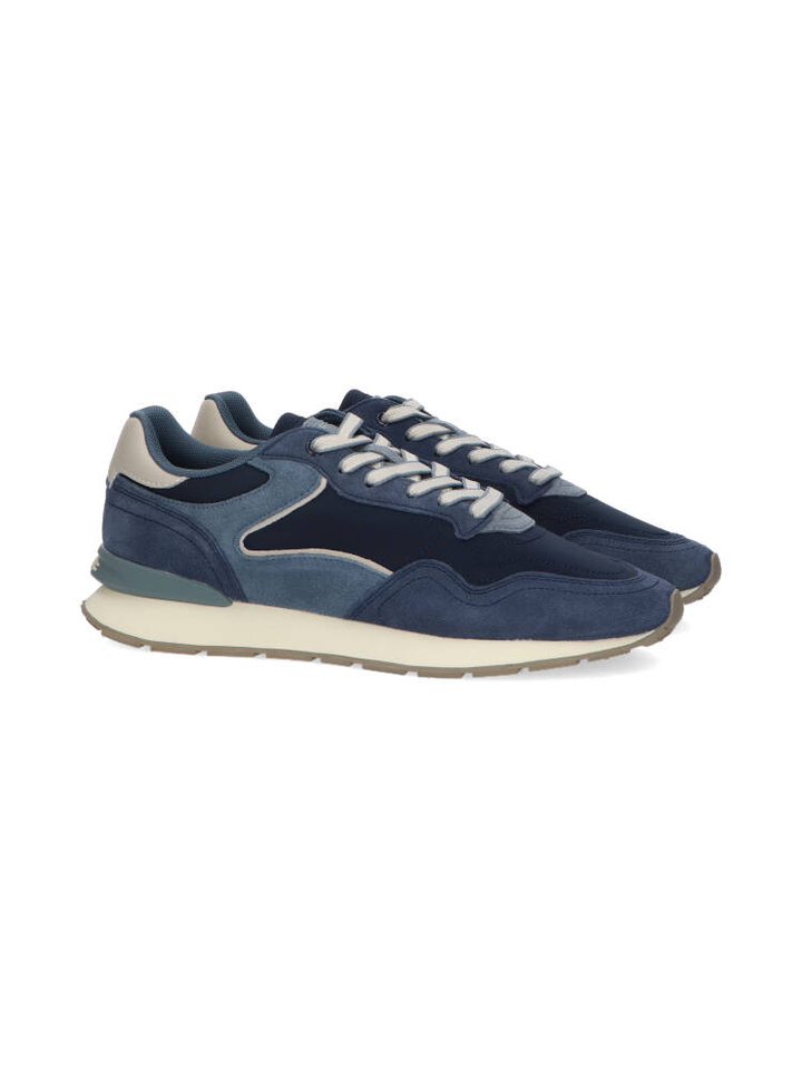 Navy blue lage sneakers City Hoff 