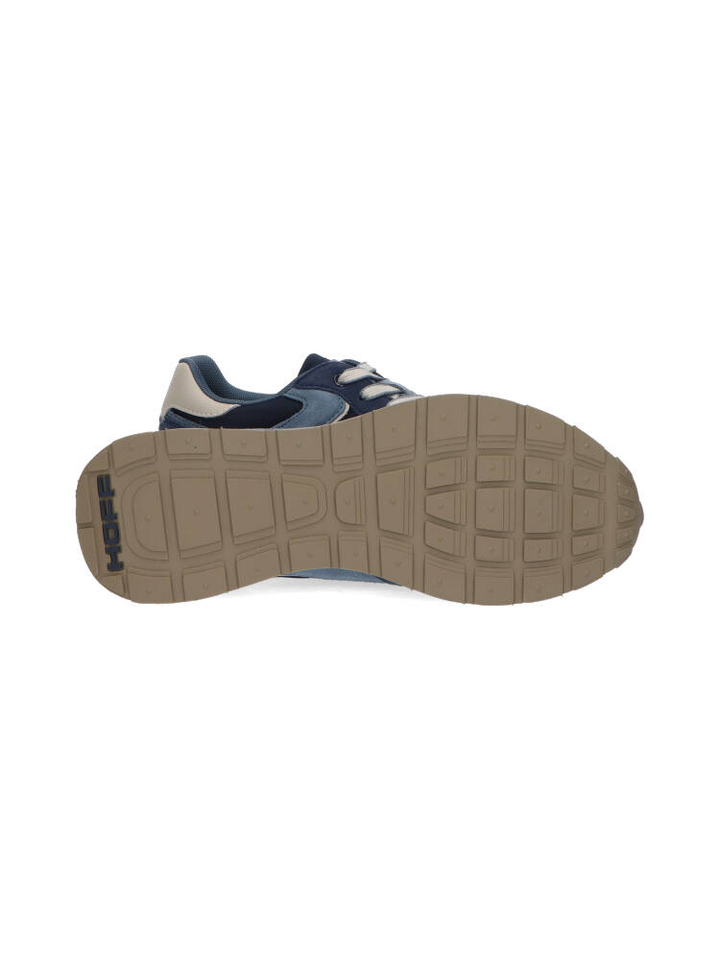 Navy blue lage sneakers City Hoff 