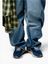 Navy blue lage sneakers City Hoff 