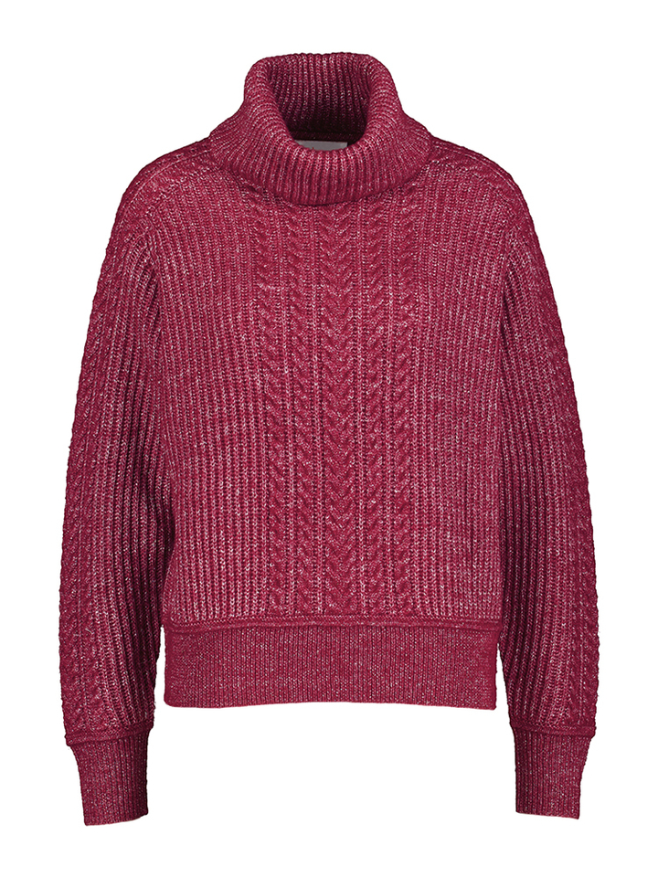 Roze rolkraag trui Whiskey Her