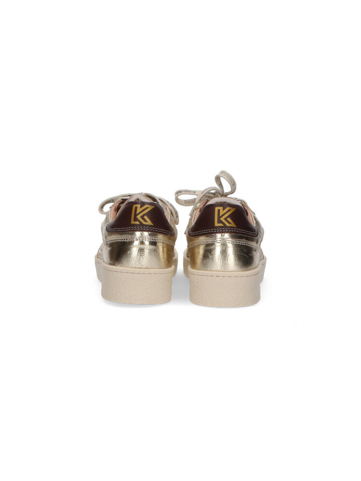 Goudkleurige sneakers Water