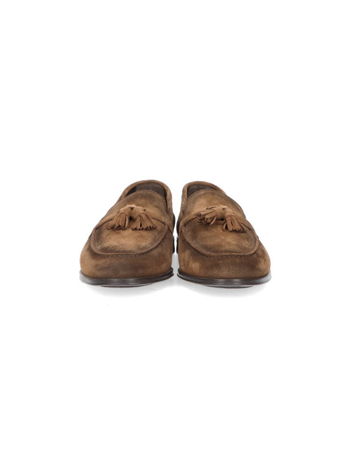 Bruin geklede schoenen Doucals 