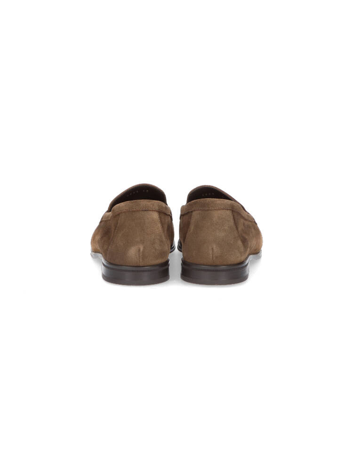 Bruin geklede schoenen Doucals 