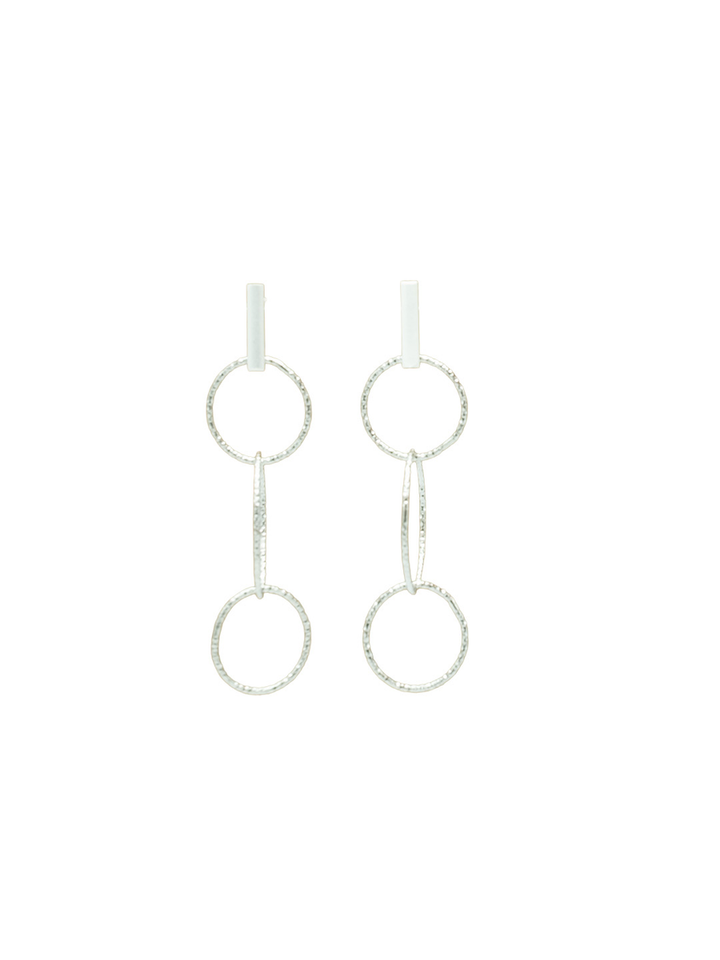 Zilveren oorbellken OR1186 Flo 