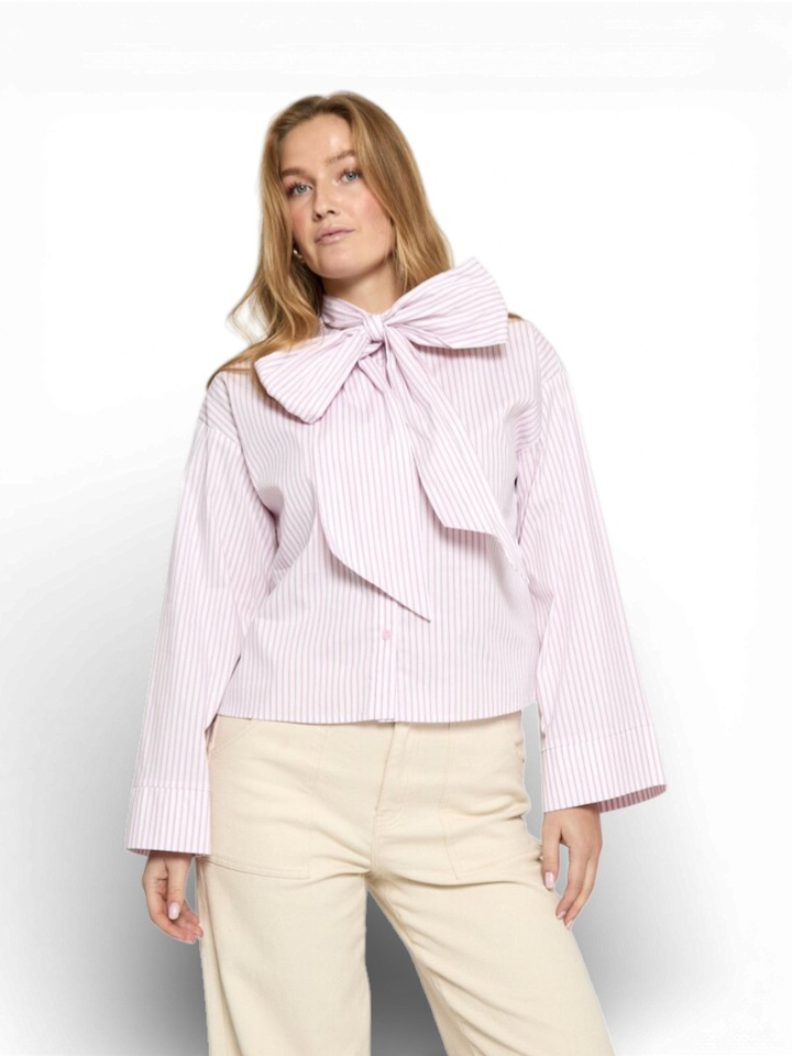 Roze gestreepte bloes Sky Minus 