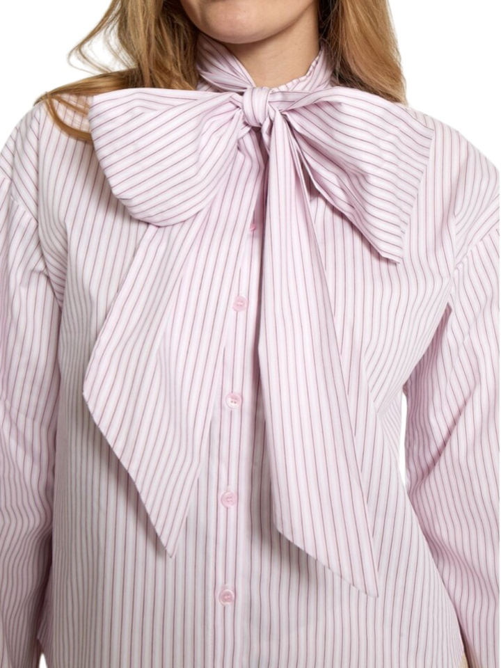 Roze gestreepte bloes Sky Minus 