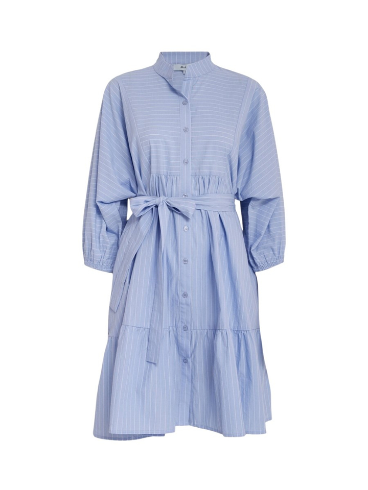 Blauw gestreepte jurk Rikke Minus 