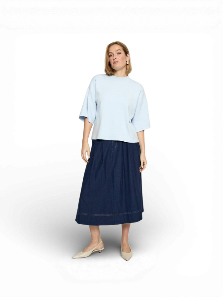Lichtblauwe pull Lupi Minus 