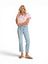 Blauwe loose fit jeans met riem Bobby Para Mi 