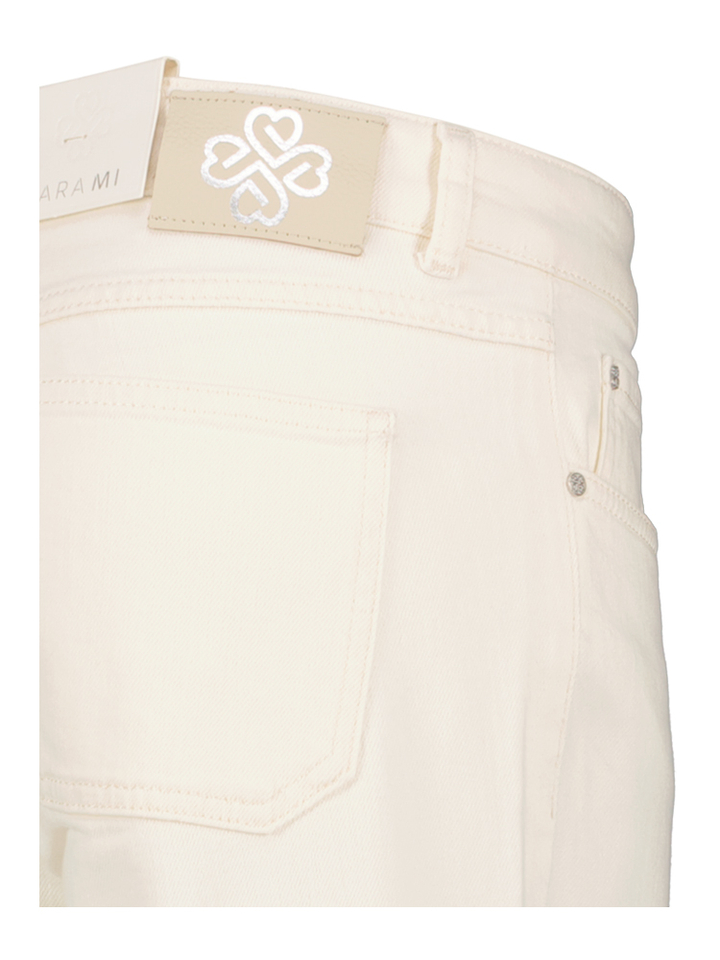 Ecru wide leg jeans Mira Denia Denim Para Mi