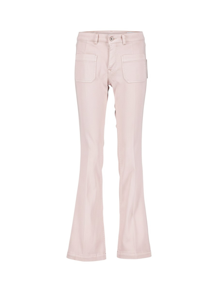 Roze jeans flare fit broek Jade Moraera