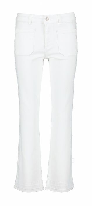 Witte straight jeans Kim color denim Para Mi