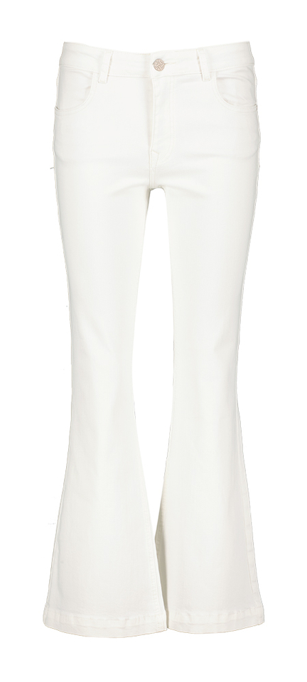 Witte straight jeans jade color denim Para Mi