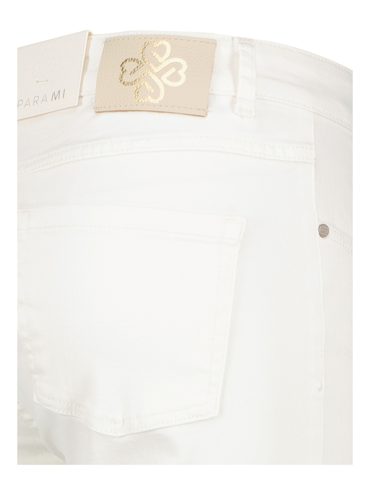 Witte straight jeans jade color denim Para Mi