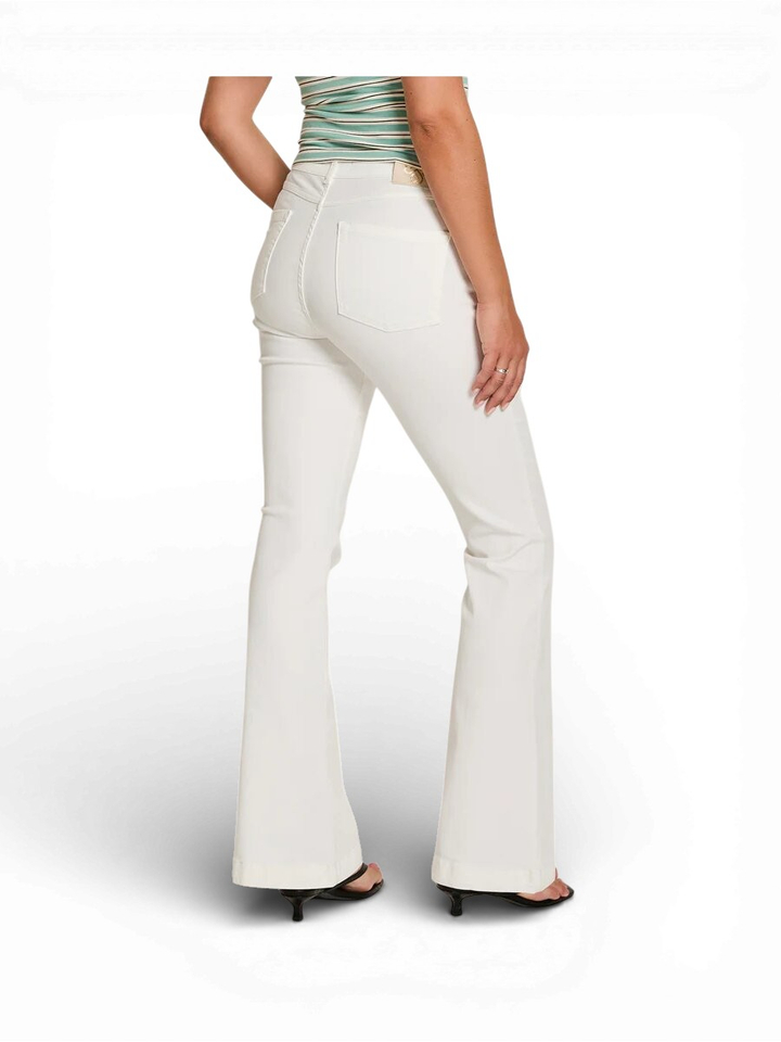 Witte straight jeans jade color denim Para Mi