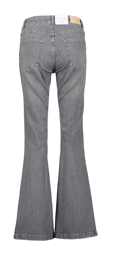 Grijze jeansbroek flare fit Jade Nos Para Mi 