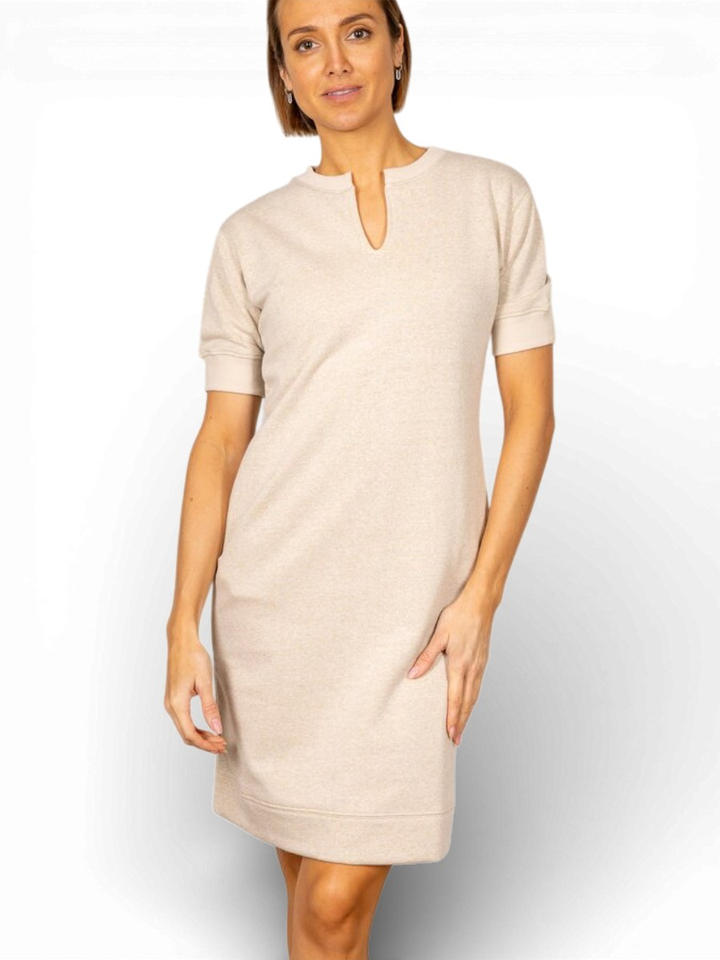 Beige casual sweater jurk Sister MSCW