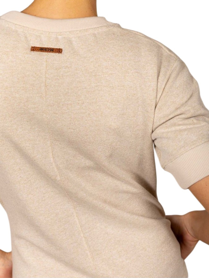 Beige casual sweater jurk Sister MSCW