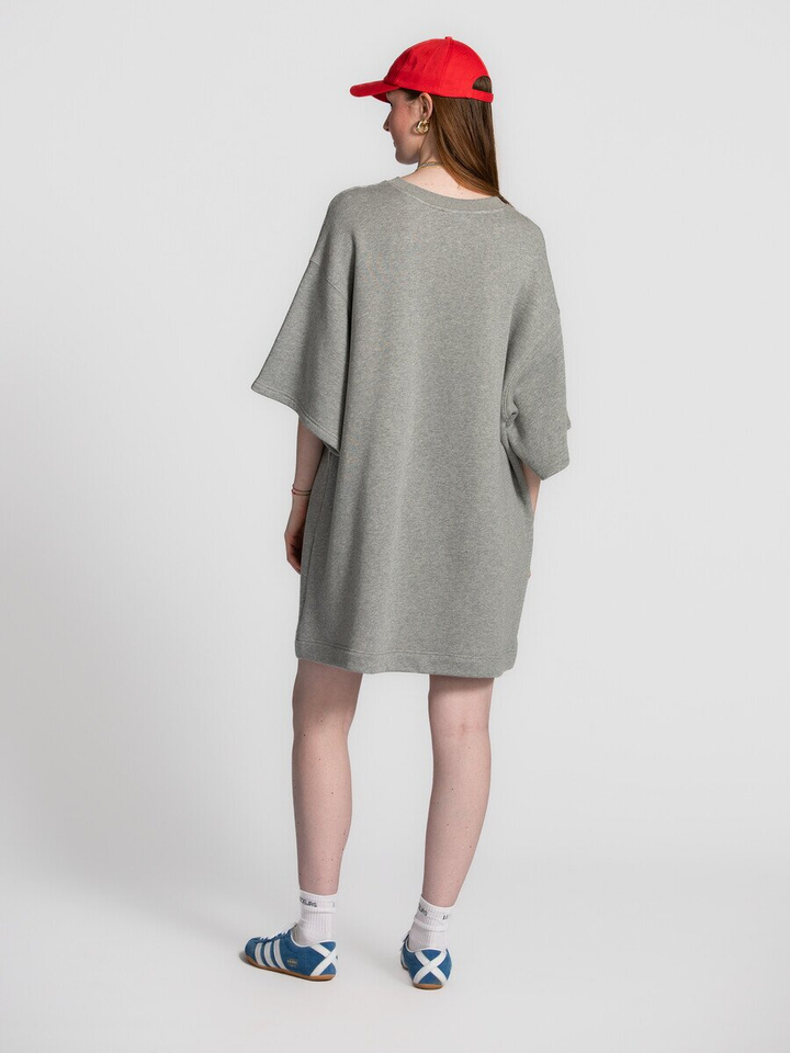 Grijze oversized sweater dress Mae Soeurs