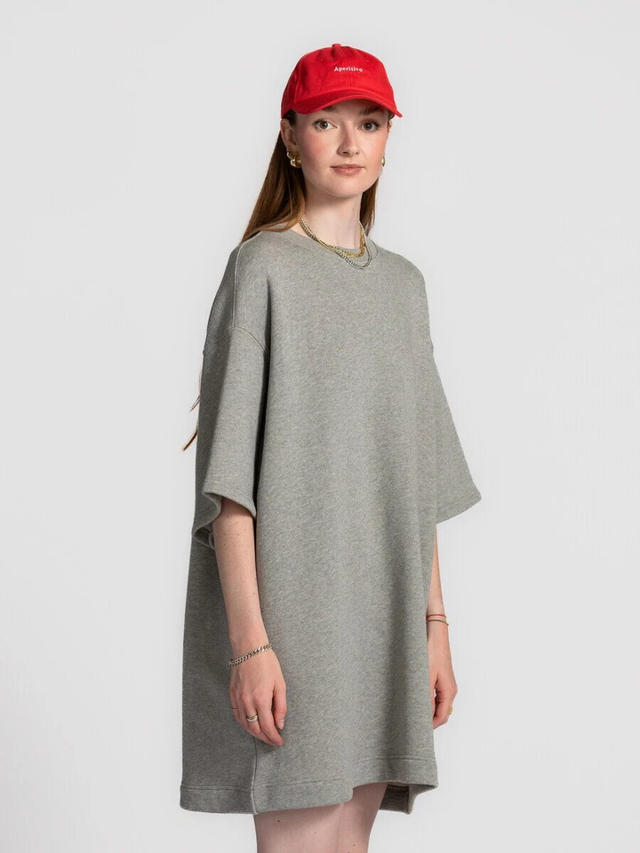 Grijze oversized sweater dress Mae Soeurs