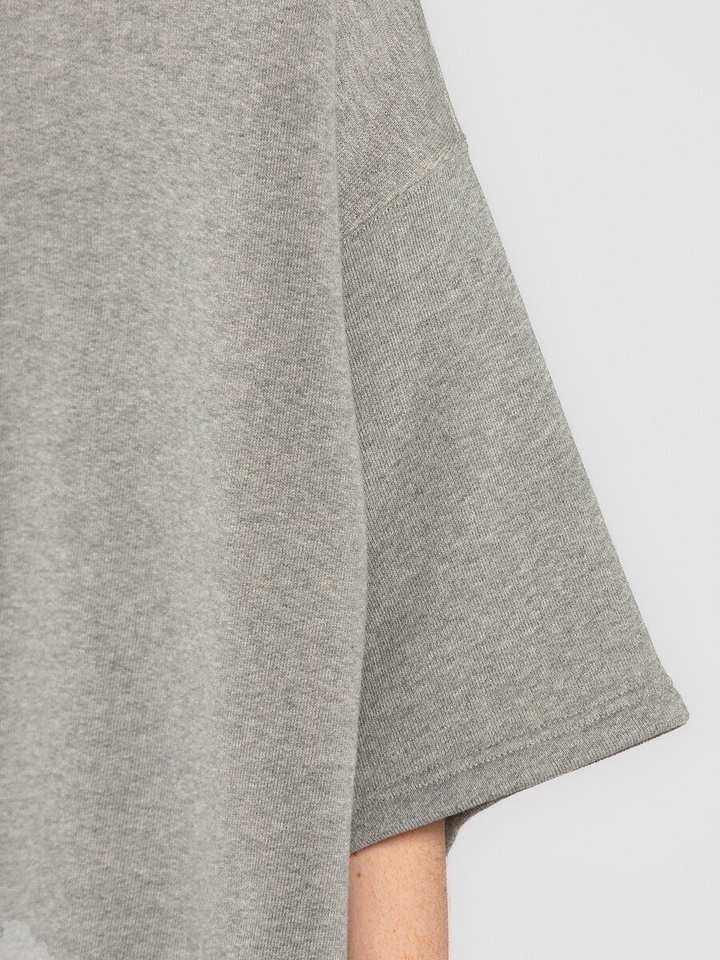 Grijze oversized sweater dress Mae Soeurs
