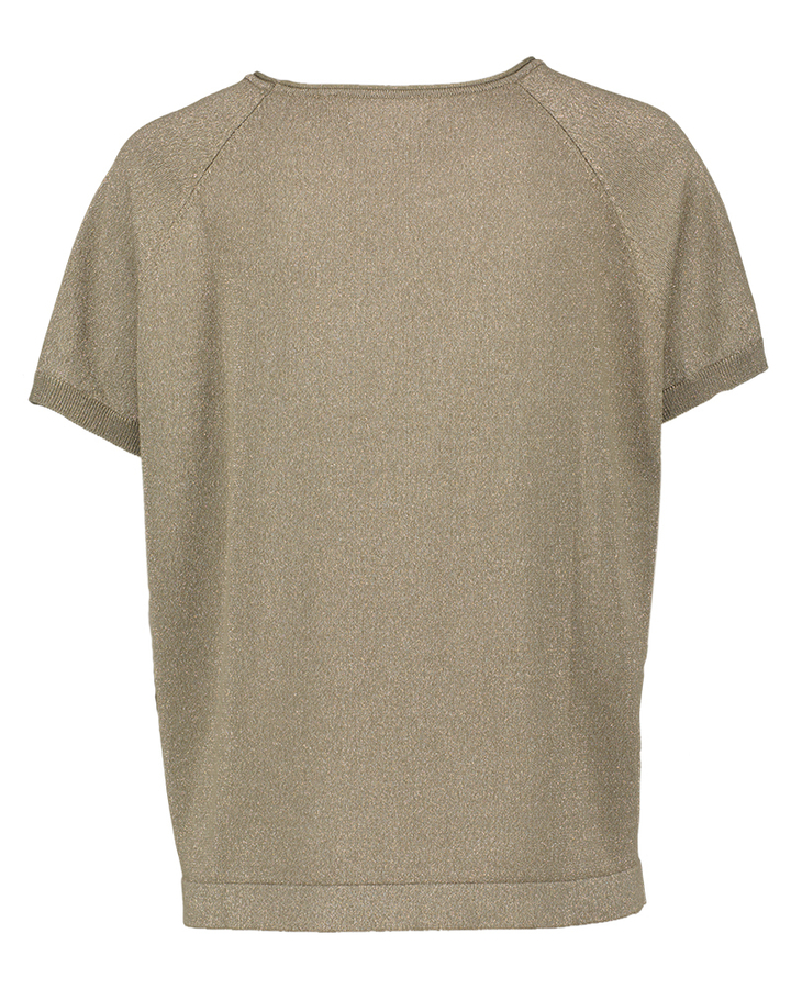 Groene pull met glitterdraad Anita Nukus