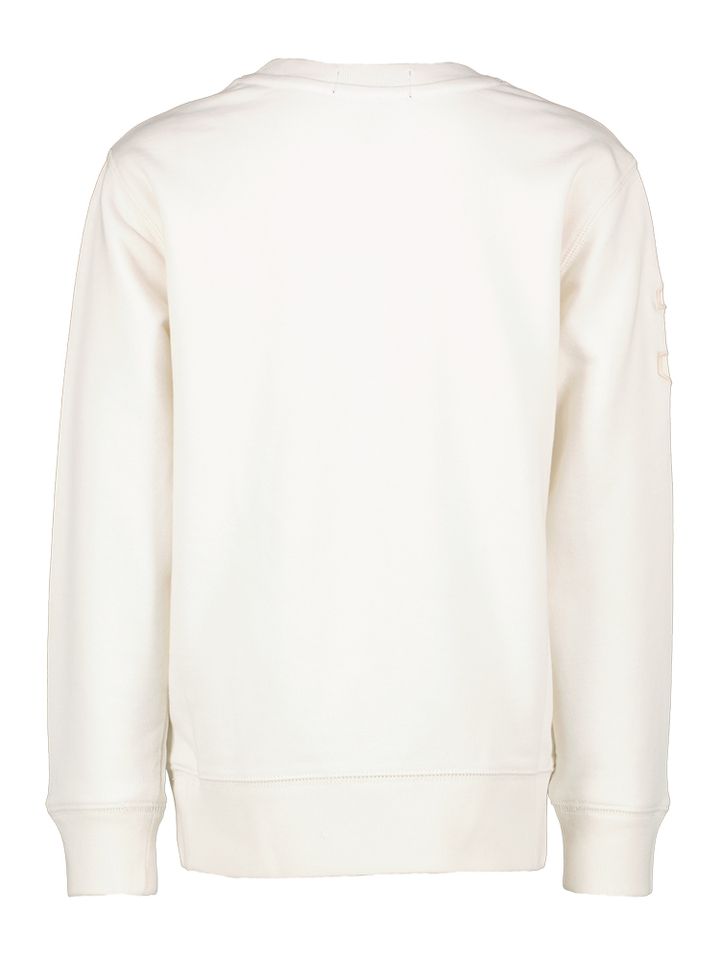 Beige sweater met groot logo Ralph Lauren 