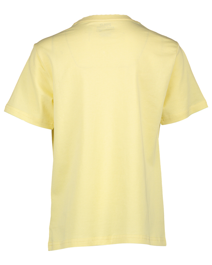 Gele katoenen t-shirt logo Ralph Lauren